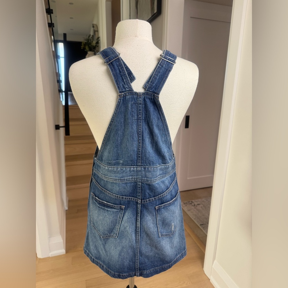 Lowrys Farm Denim Overall Dress – Japanese Brand – Size M - Picture 3 of 5